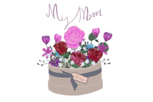 A Bunch of Flowers Graphics and Illustrations Review