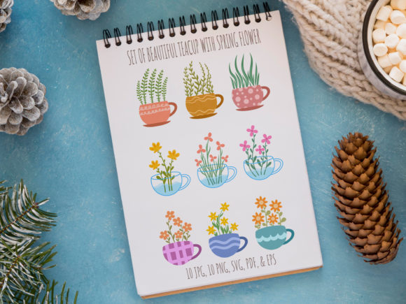 Beautiful Teacup with Spring Flowers Review