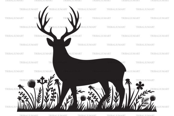 Deer and Flowers: A Review of This Graphics and Illustrations Asset