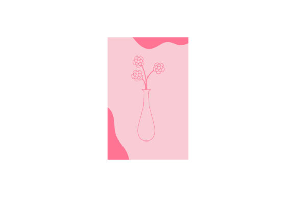 Flowers Card Design Graphics and Illustrations Review