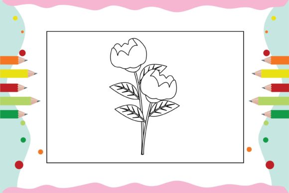 Flowers Coloring Pages for Kid 31: A Review of Graphics and Illustrations