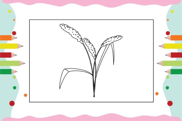 Flowers Coloring Pages for Kid 46: Fresh Graphics and Illustrations