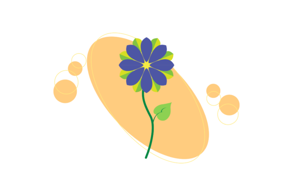 Flowers Garden Graphics and Illustrations for Real Crafting
