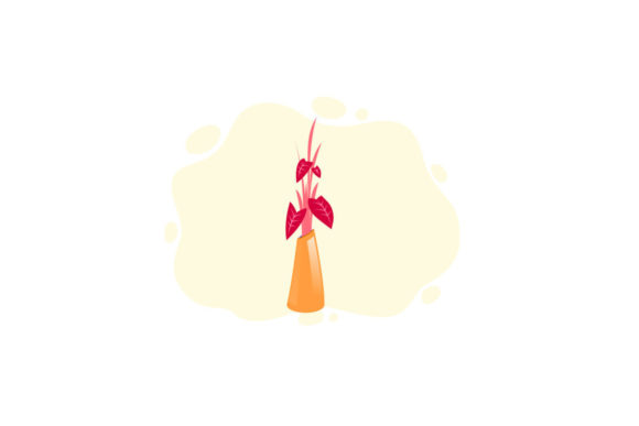 Flowers Illustration Liquid Shape Art Graphics Freebies