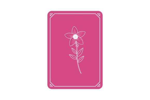 Flowers Pink Icon Illustration for Modern Graphics