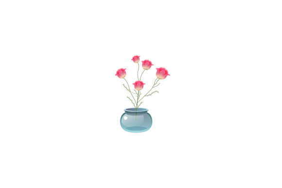 Flowers Pot Wedding Graphics and Illustrations Review