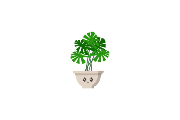 Flowers Potted Trees Graphics and Illustrations Review
