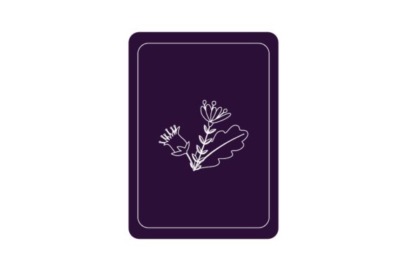 Flowers Purple Cute Vector Illustration for Graphics and Branding