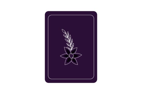 Flowers Purple Illustration for Modern Graphics and Editorial Use