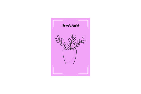 Simple Beauty Flowers Card Graphics and Illustrations Review